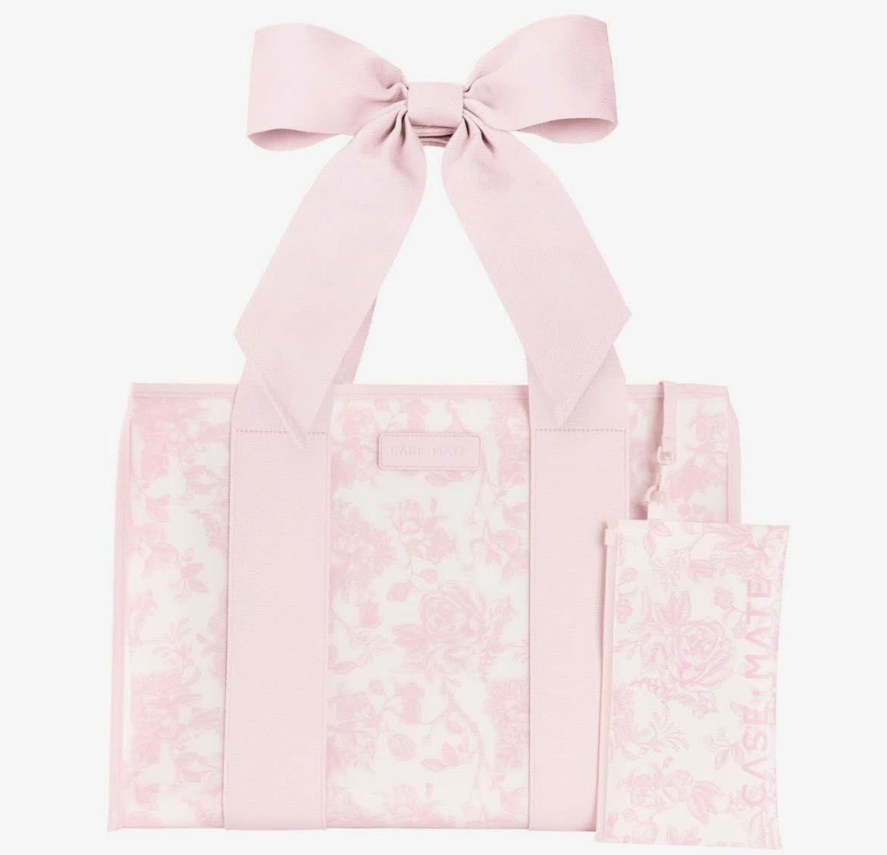 Case Mate Rose Bow Jelly Tote