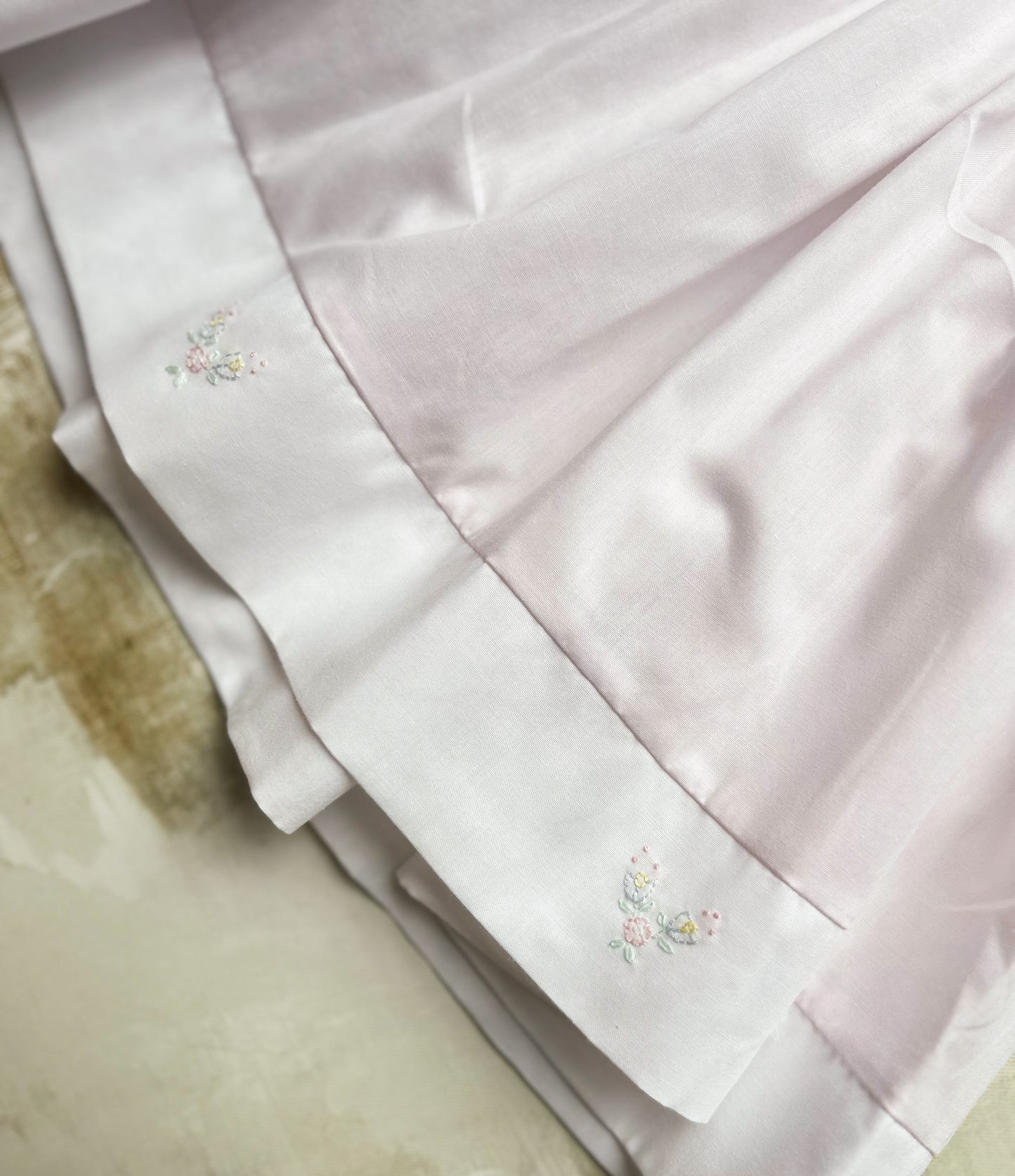 Split Collar Smocked Dress and Bloomer Set