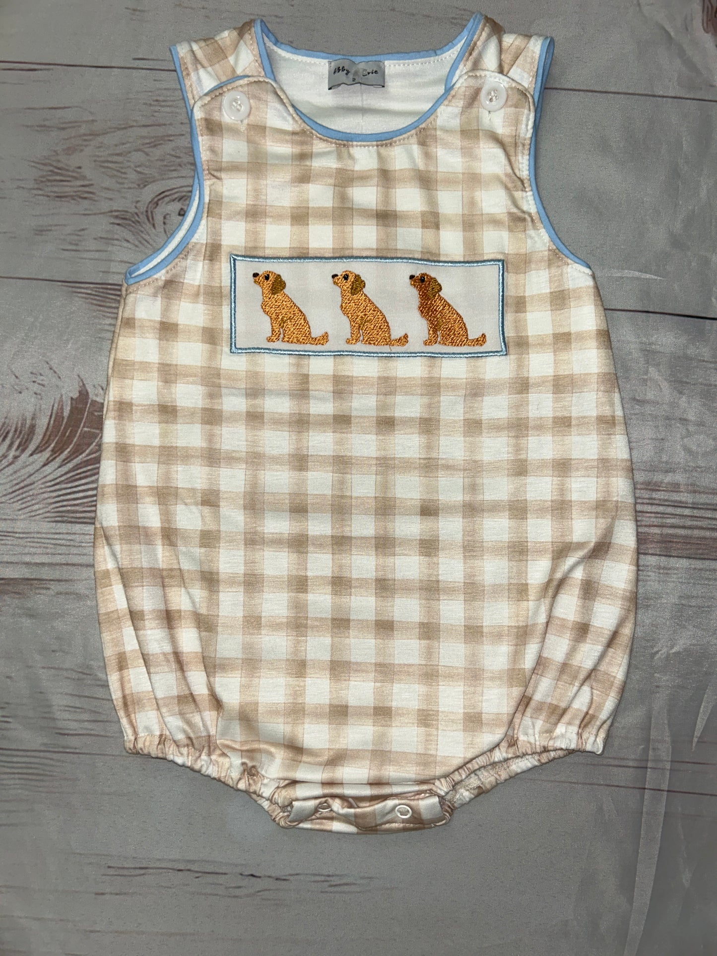 Abby & Evie Doggie Bubble outfit