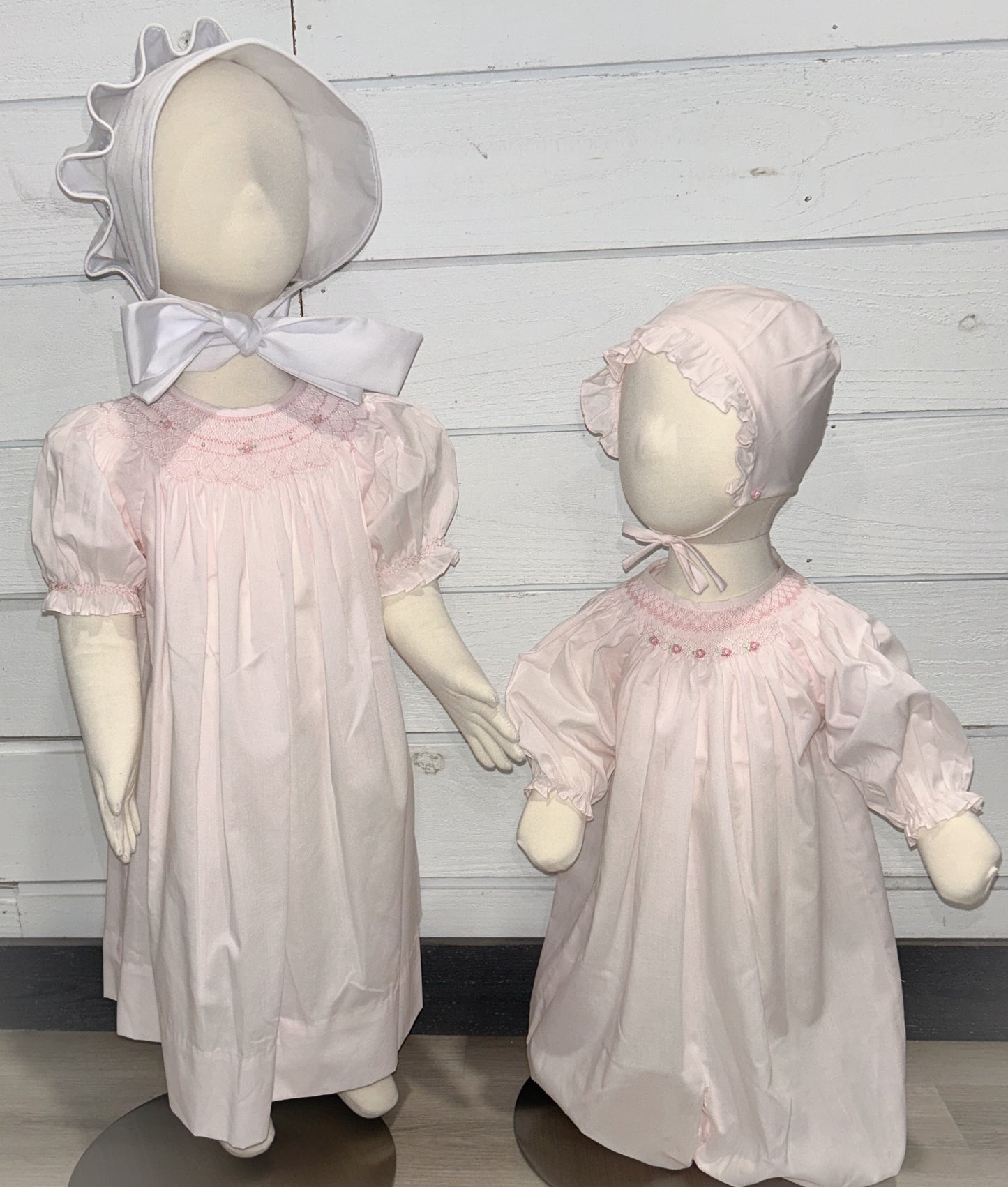 Newborn Gown + Bonnet Set