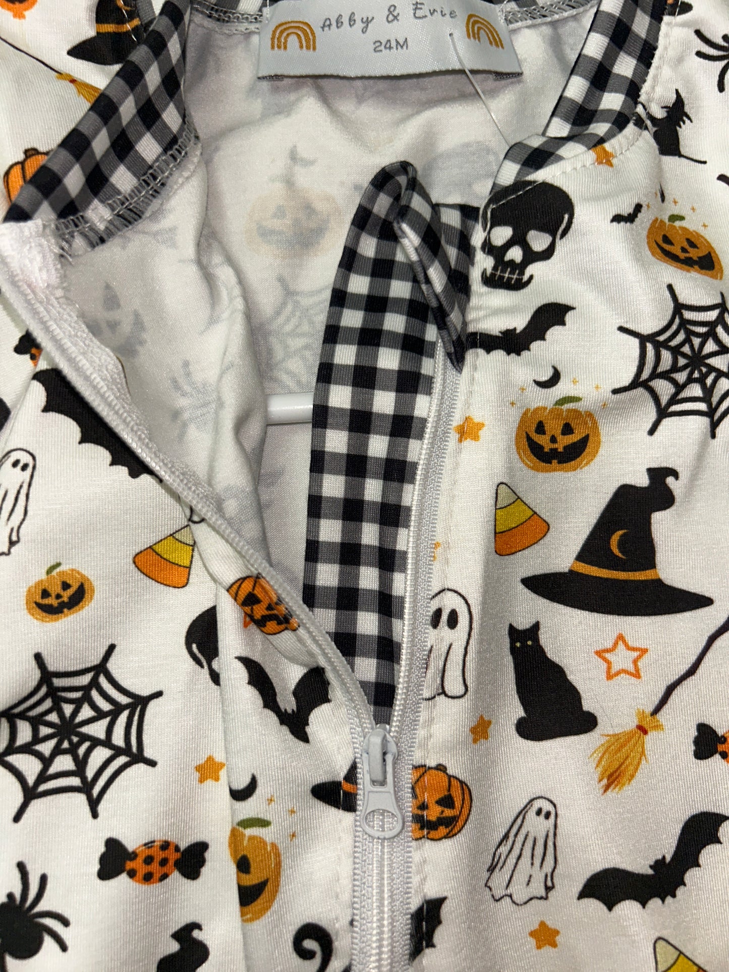 Abby & Evie Halloween Onsie