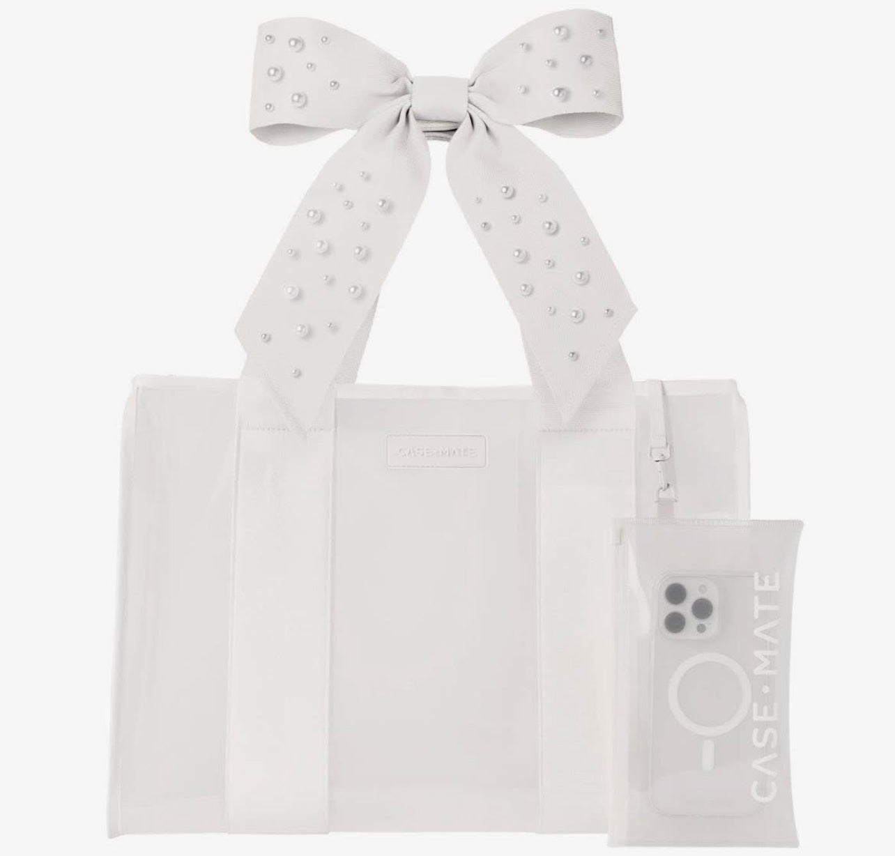 Case Mate Ivory Pearl Jelly Tote