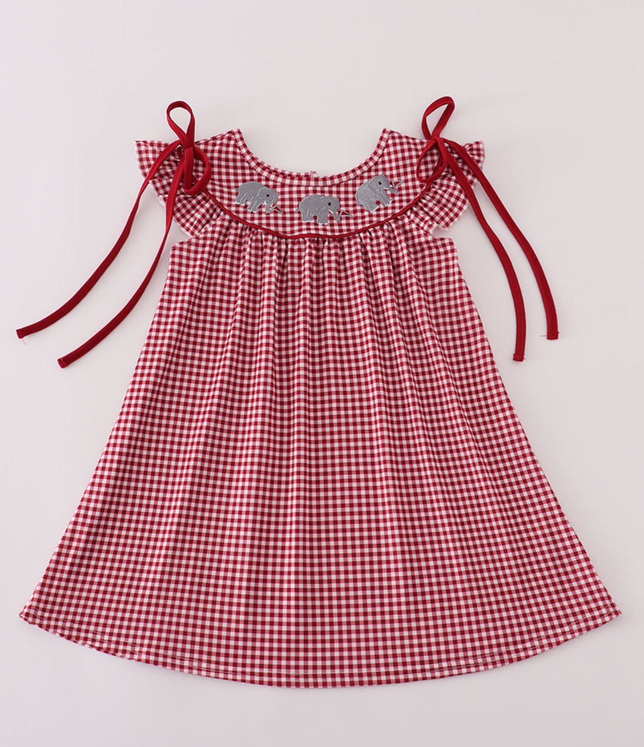 Bama Elephant EmbroideryDress