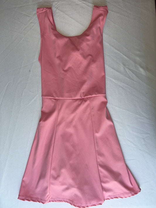 Girls Pink Athletic Dress