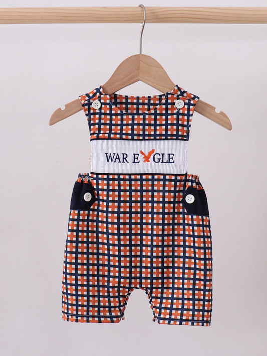 Auburn War Eagle Smocked JonJon