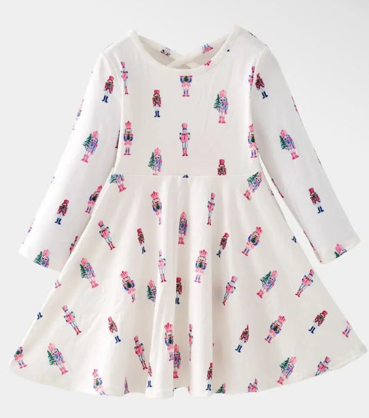 The Bow Co Girls Nutcracker Twirl Dress
