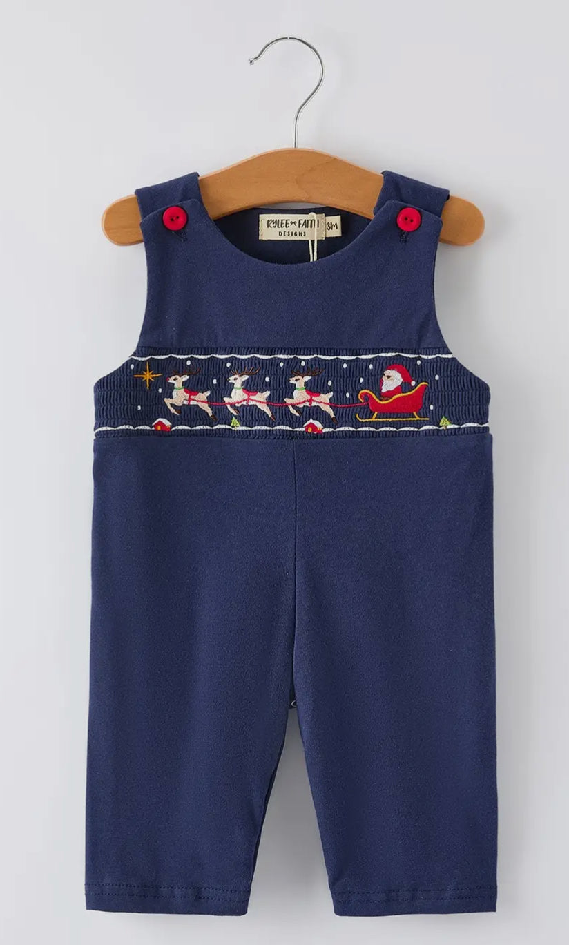 Rylee Faith Design Santa Sleigh Longall