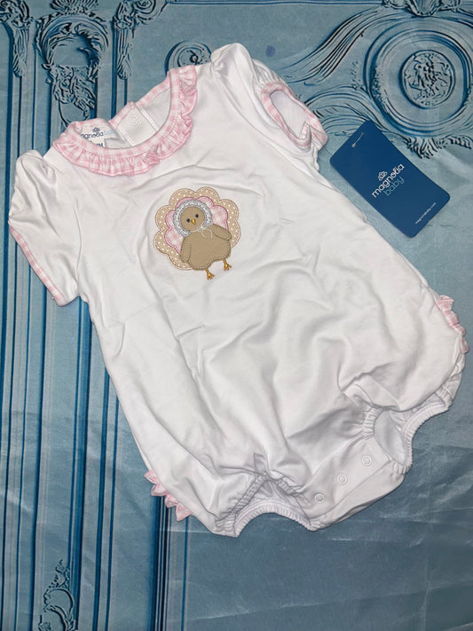 Magnolia Baby Pilgrim Pals Girls Bubble