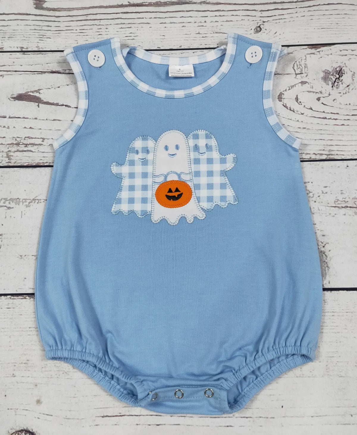 Sassy Kids Palace Boys Ghost Pumpkin Bubble