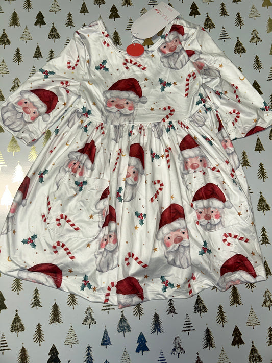Mika & Rose Santas Candy Cane Dress