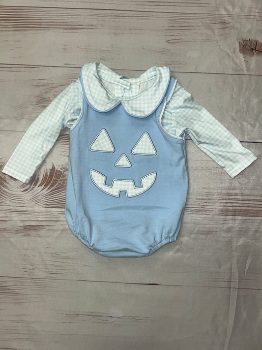 Blue Pumpkin Bubble with shirt