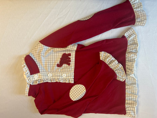 Girls Bama Frenchknot Pullover