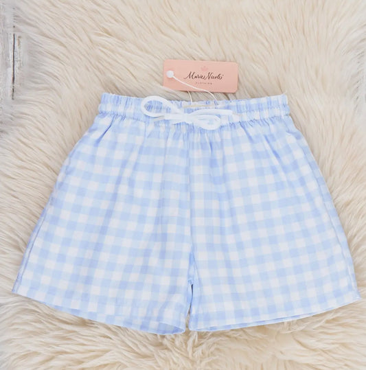 Marie Nicole Boys Checker Trunk