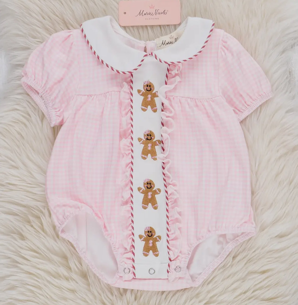 Marie Nicole Pink Gingerbread Bubble