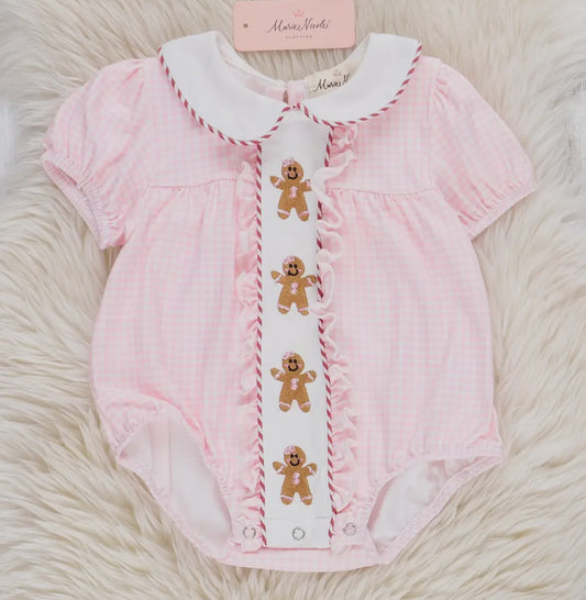 Marie Nicole Pink Gingerbread Bubble