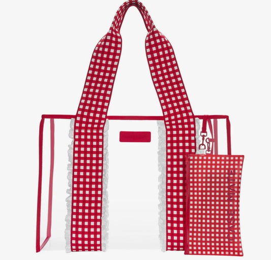 Case Mate Cherry Gingham Jelly Tote