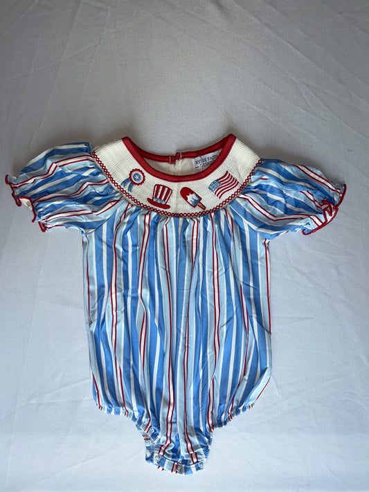 Girls Patriotic Popsicle Bubble