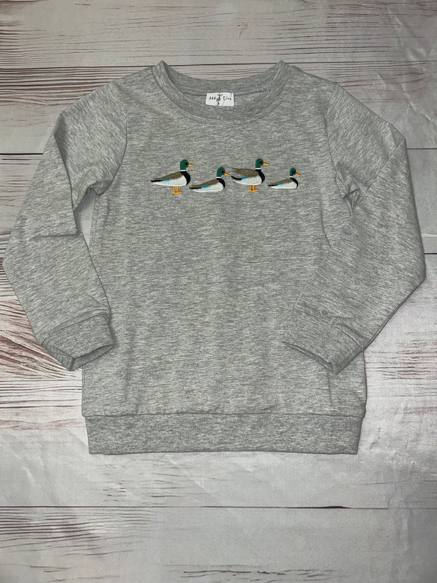 Abby & Evie Mallard Duck Sweatshirt