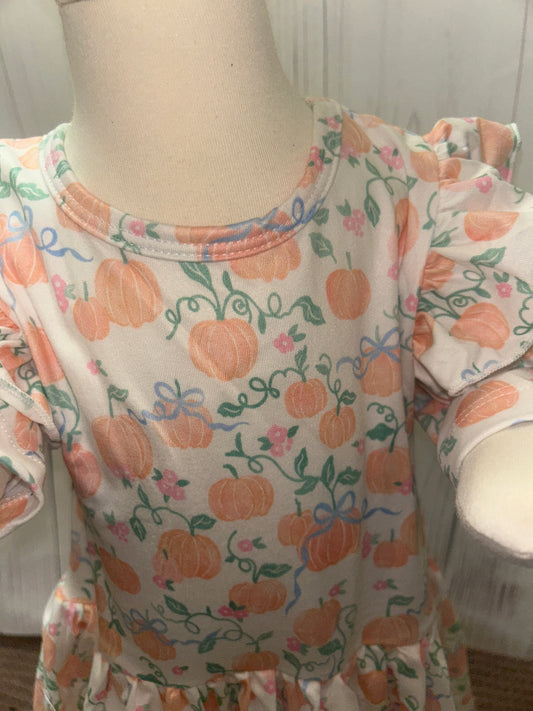 Mila & Rose Pumpkin  Patch Bubble Skirt