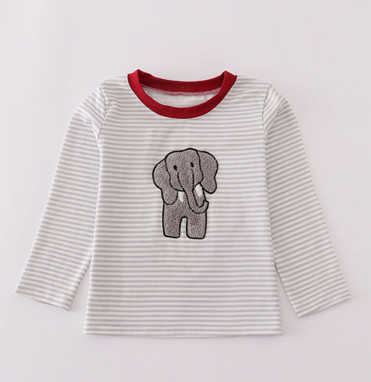 Alabama French Knot Stripped shirt