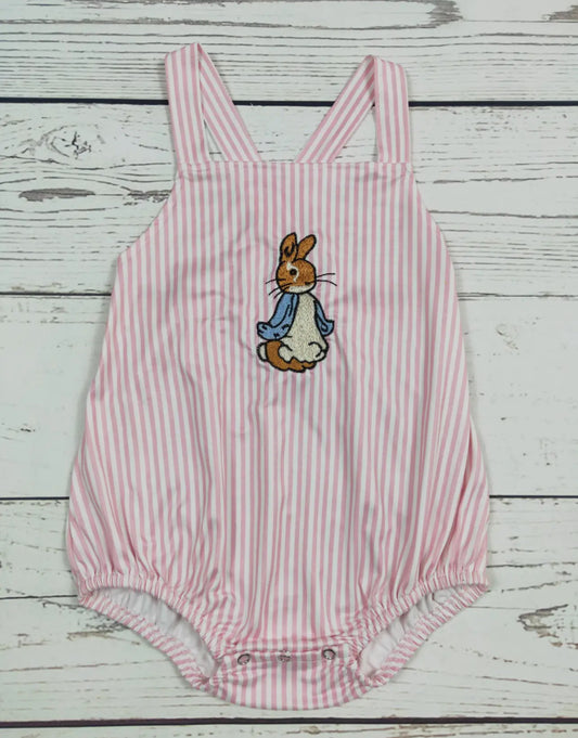 Sassy Kids Place Girls Bunny Appliqué Bubble