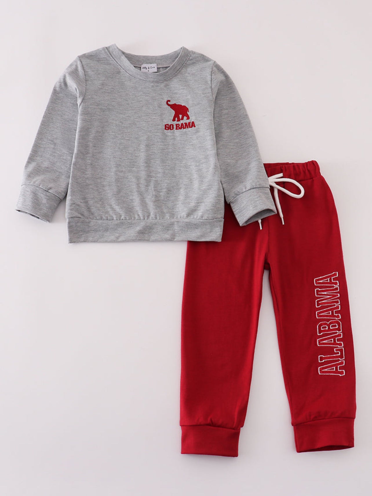 Abby & Evie Go Bama Sweat Suit