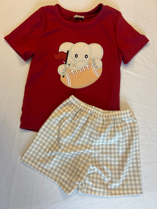 Boys Big Al Shirt + Short set