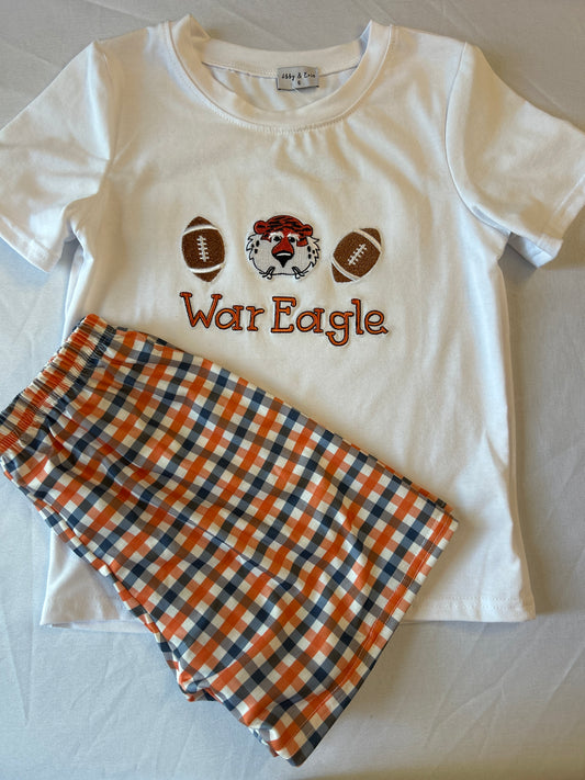 Boys War Eagle Shirt + Short Set
