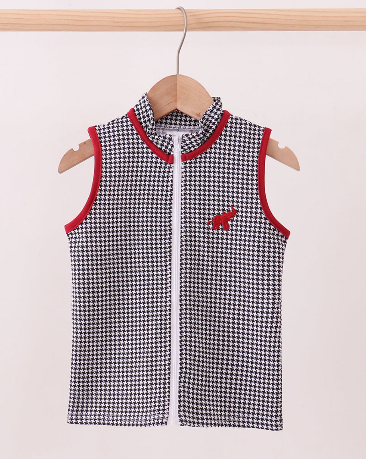 Alabama Elephant Embroidery Vest