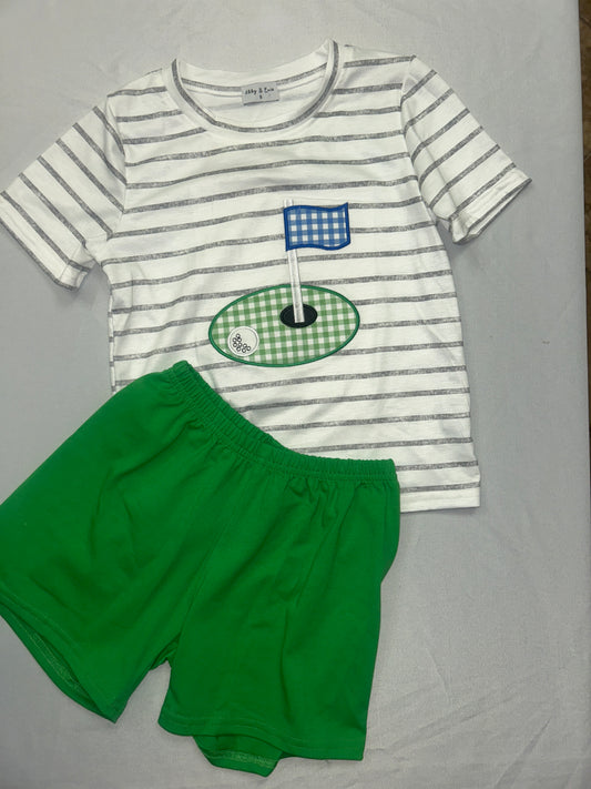 Par Golf Boys 2-piece Shirt + Short Set