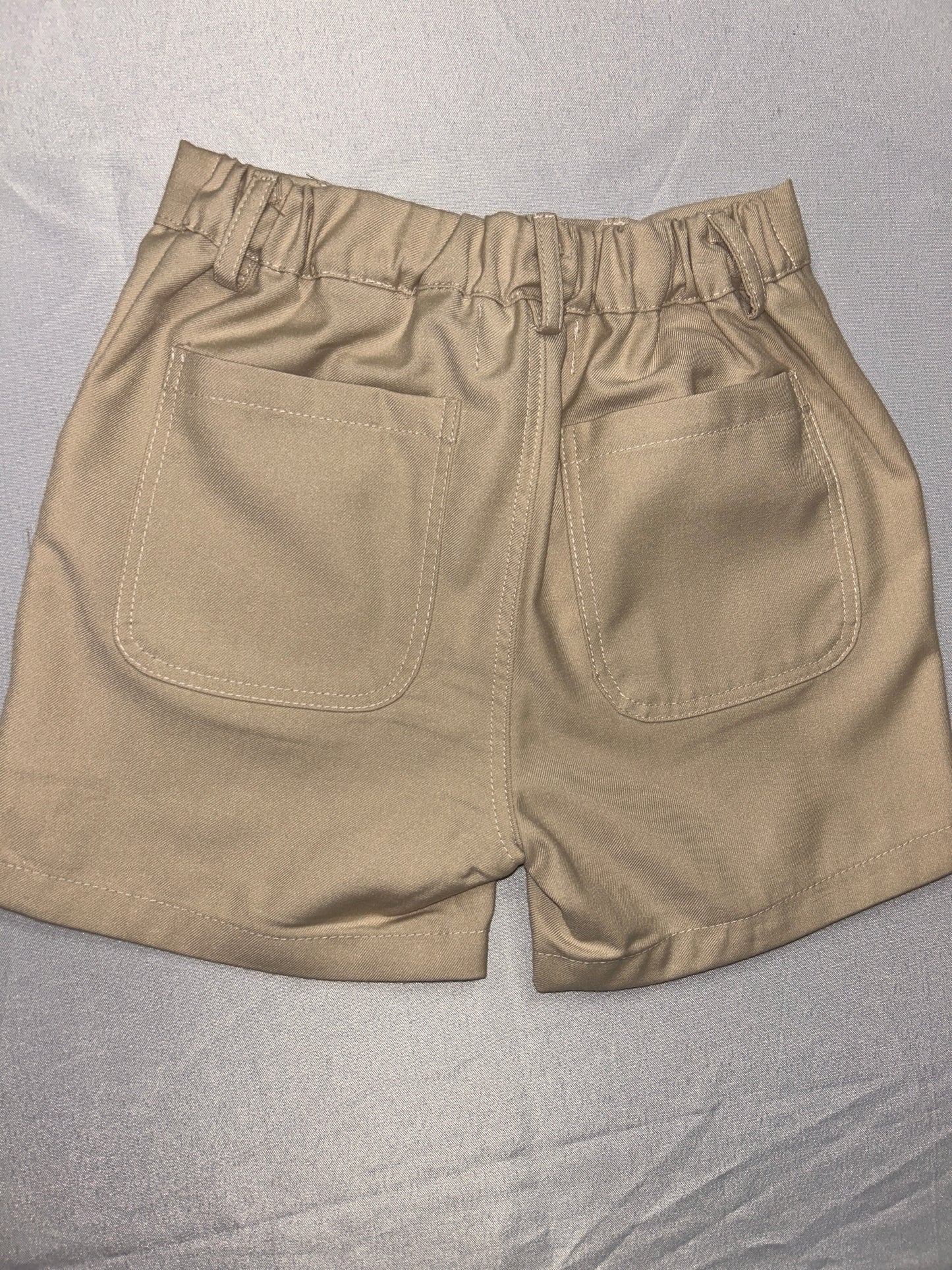 Boys Abby & Evie Khaki Shorts
