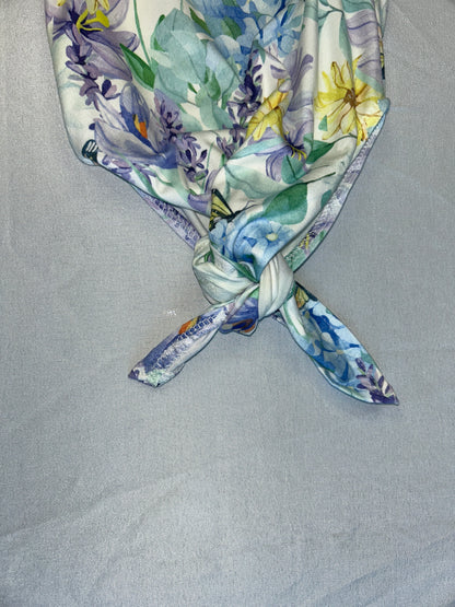 Lavender Daisy Garden Knot Gown