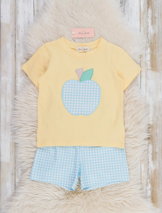 Marie Nicole Boyd Apple Gingham 2pc Outfit