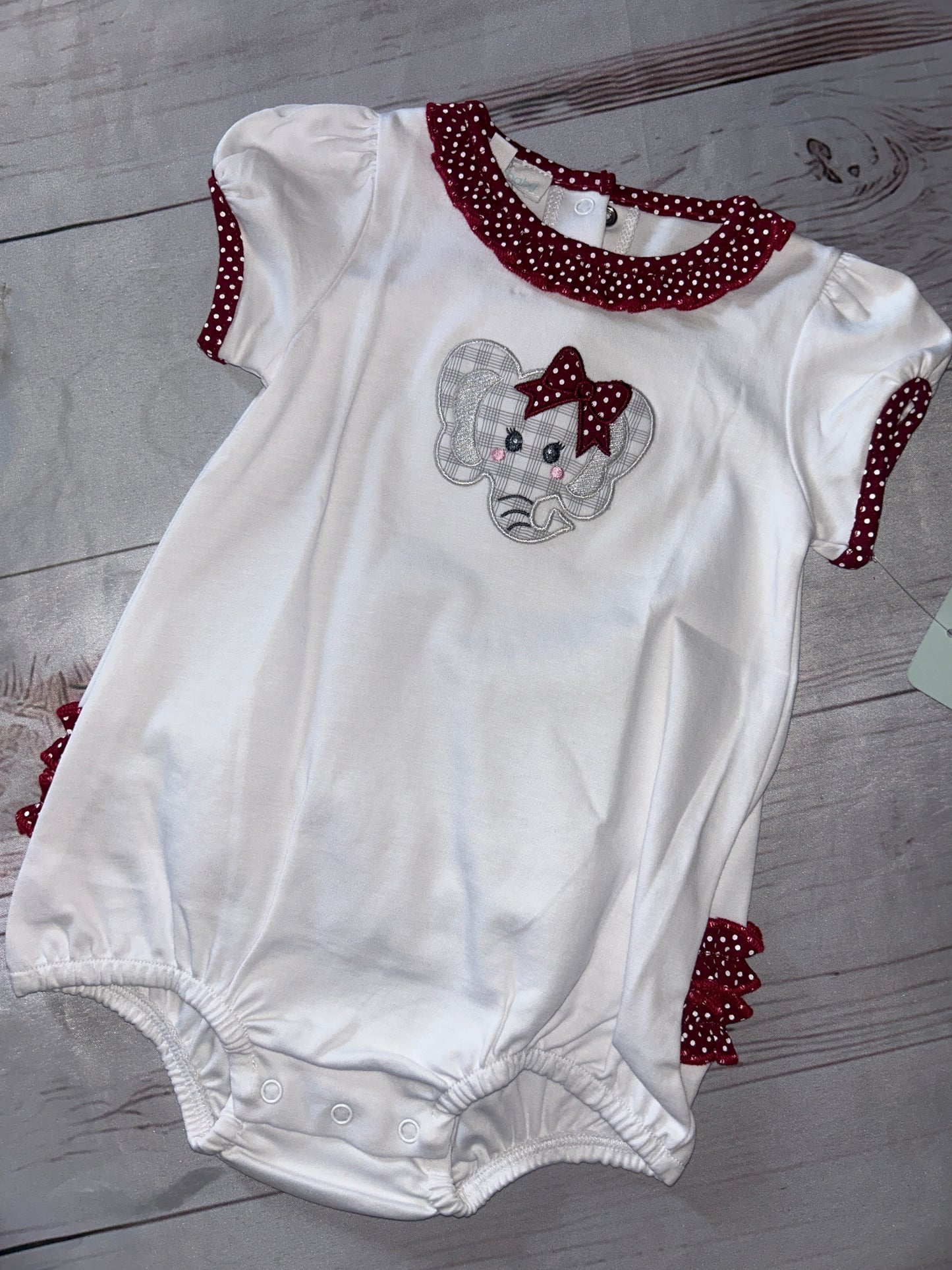 Magnolia Baby Crimson Cutie Girls Bubble