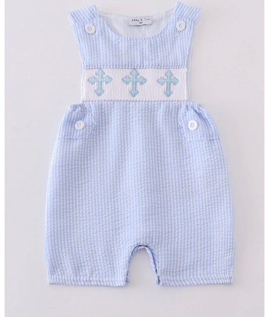 Abby & Evie Boys Premium Cross Jon Jon